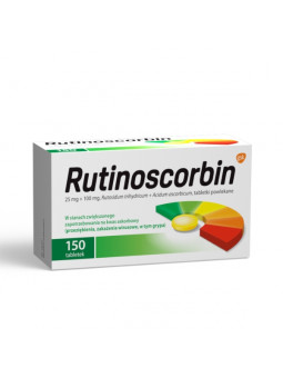 Rutinoscorbin 150 tabletek