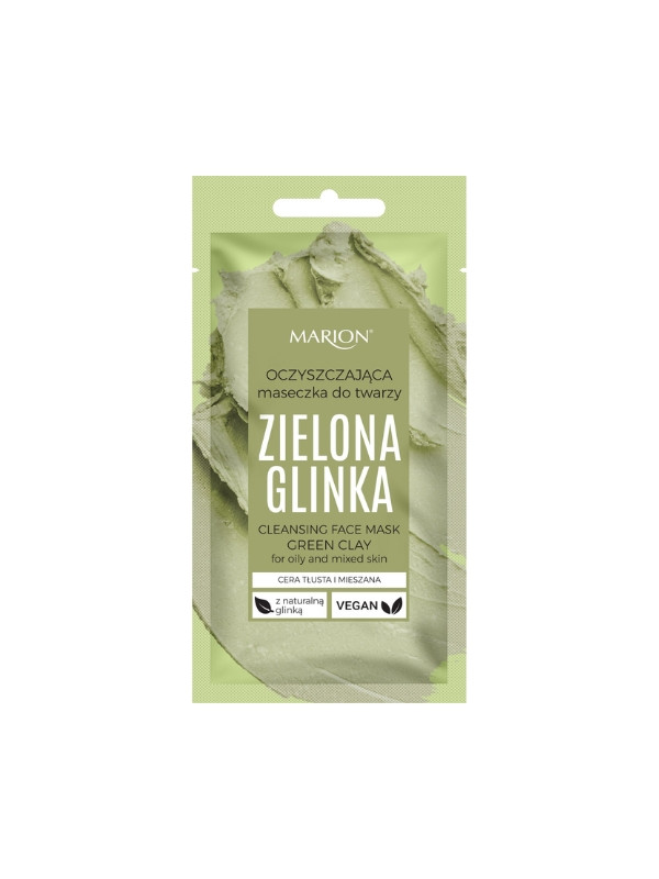 Marion Zuiverend Gezichtsmasker Groene Klei 8 ml