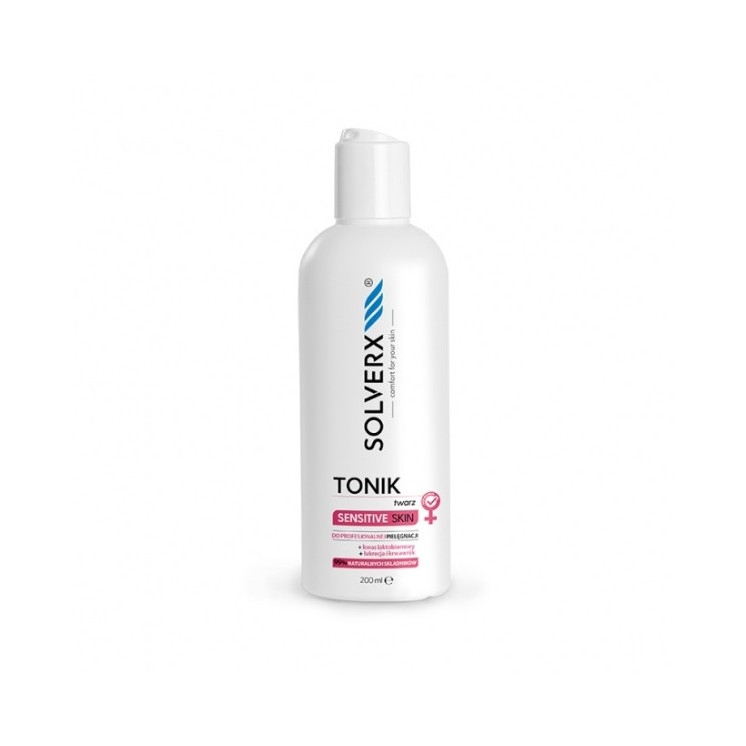 Solverx Sensitive Skin delikatny Tonik wyrównujący pH skóry 200 ml