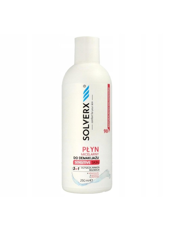 Solverx Sensitive Skin Міцелярна рідина для демакіяжу 400 мл