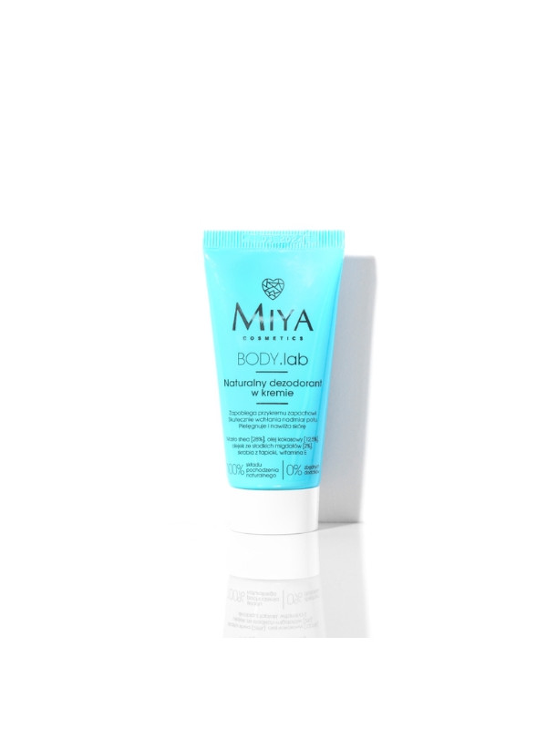 Miya Cosmetics BODY .lab natuurlijke creme deodorant 30 ml