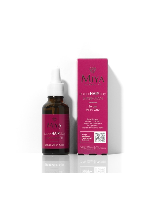 Miya Cosmetics superHAIRday Serum voor haar en hoofdhuid All-in-One 30 ml