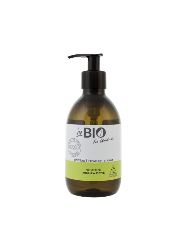 beBIO Ewa Chodakowska natural Bamboo and Lemongrass liquid soap