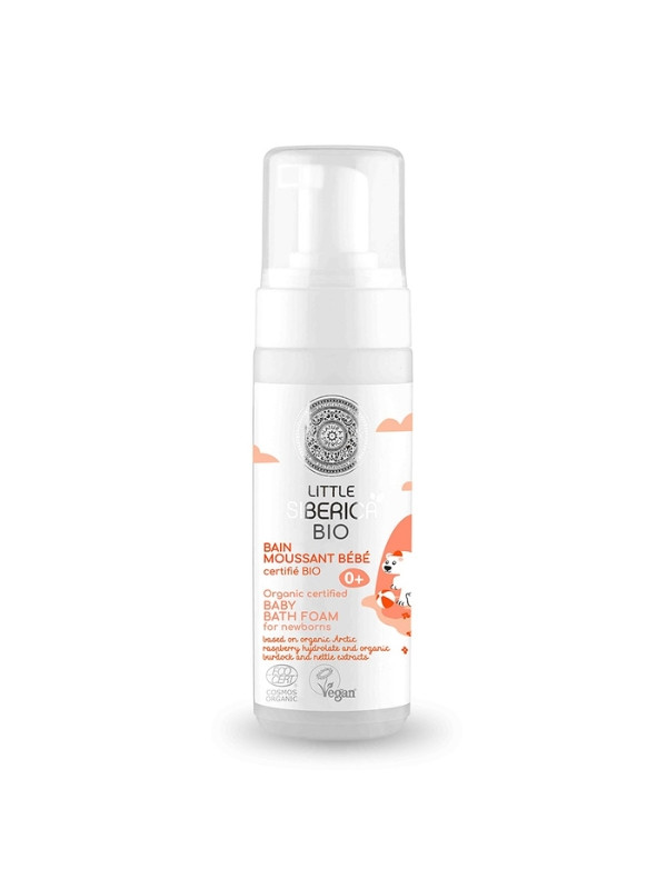 Little Siberica Bio limited Bath foam for children with Arctic Raspberry 160 ml