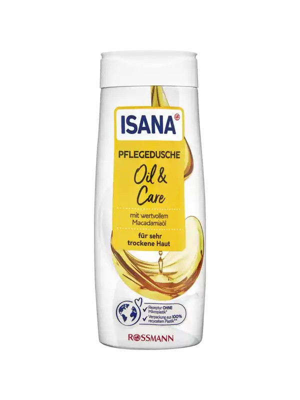 Гель для душу Isana care Oil & Care 300 мл