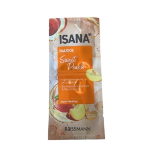 Маска для обличчя Isana Sweet Peach 2х8 мл