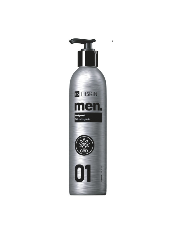 HiSkin Men CBD Shower gel for men 220 ml