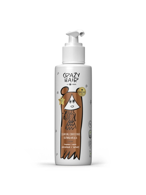 HiSkin Crazy Hair Odzywka do włosów myjąca Coconut 300 ml