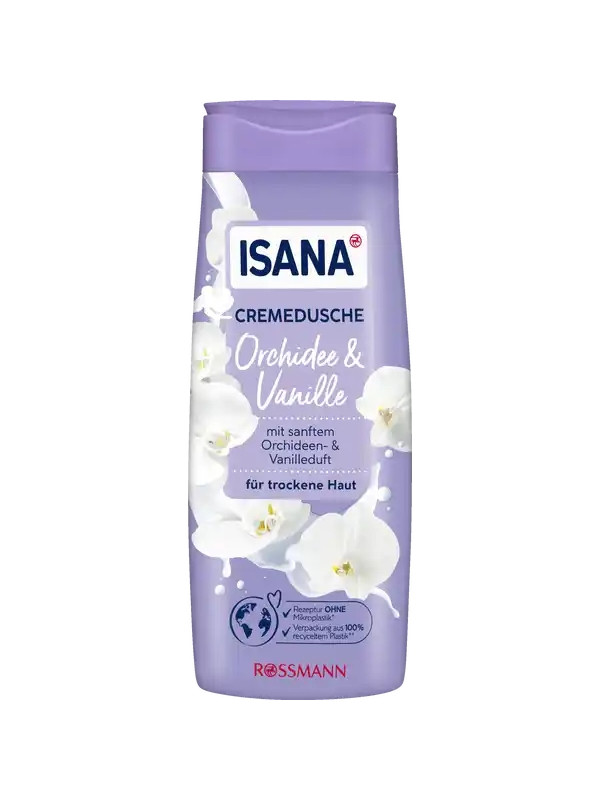 Кремовий гель для душу Isana Orchids & Vanille 300 мл