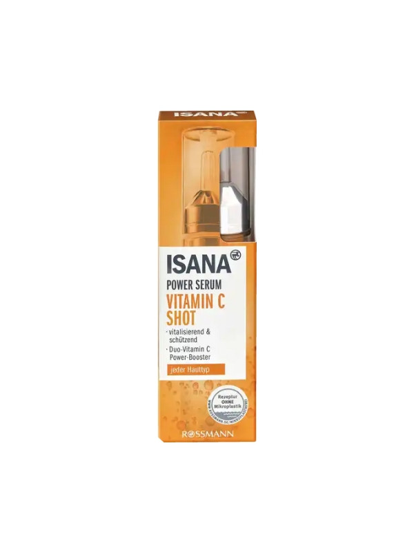 Сироватка для обличчя Isana Power Serum Vitamin C Shot 10 мл