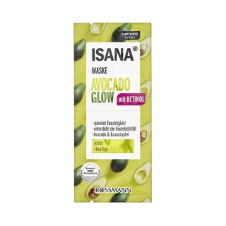 Маска для обличчя Isana Avocado Glow