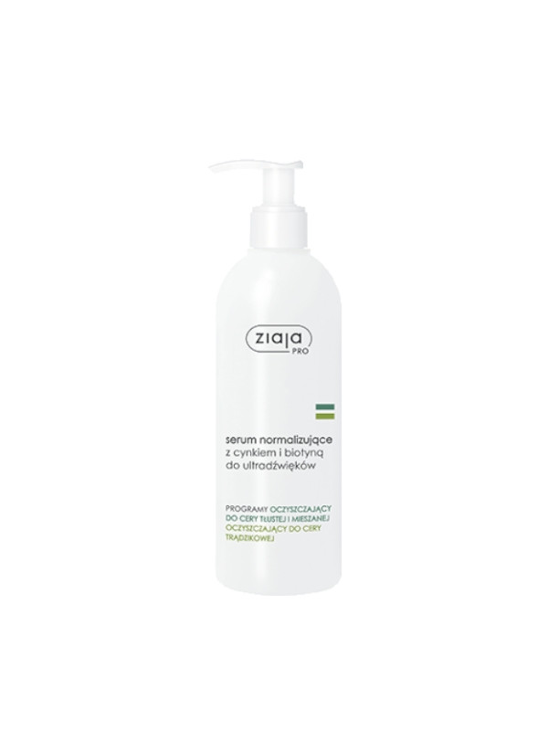 Ziaja Pro normaliserend Serum voor echografie met Zink en Biotine 270 ml