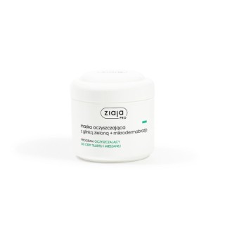 Masque nettoyant visage Ziaja Pro Argile verte + Microdermabrasion 250 ml