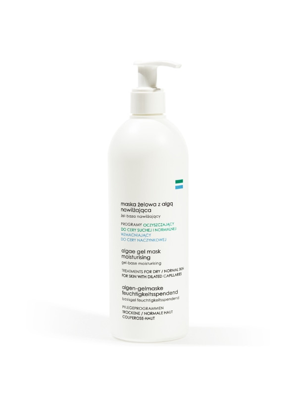 Ziaja Pro hydraterend gezichtsgelmasker met algen 400 ml + 22 g