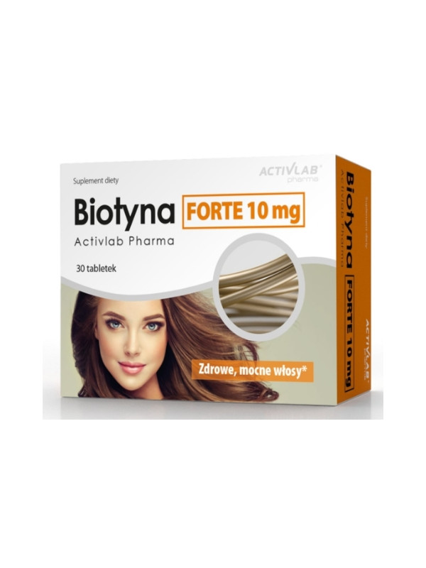 Biotyna Forte 10mg 30 tabletek