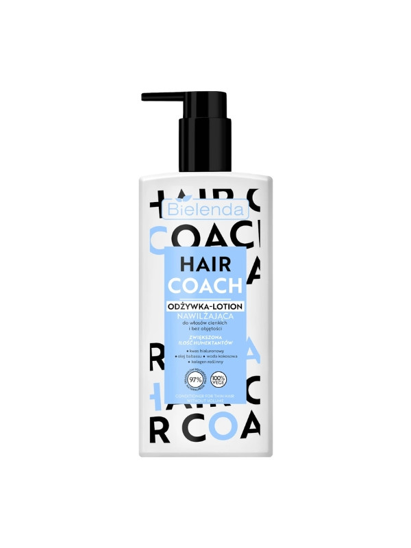 Bielenda Hair Coach hydraterende Conditioner-lotion voor dun en volumeloos haar 280 ml