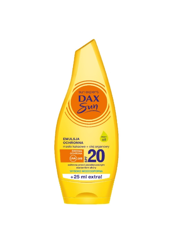 Dax Sun захисна сонцезахисна емульсія SPF20 175 мл