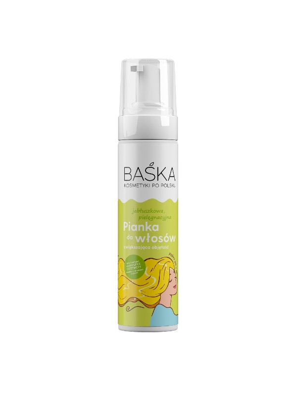 Baśka Volume-increasing hair mousse Apple