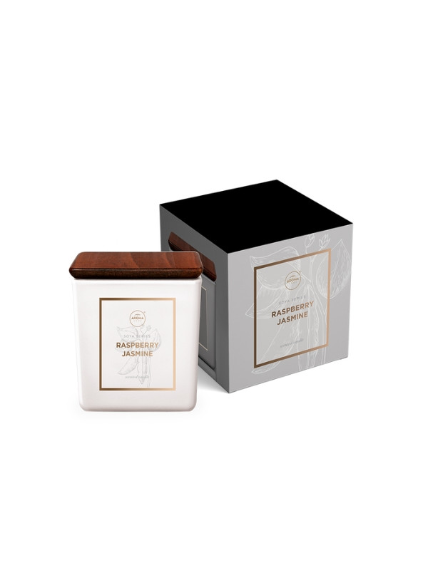 Соєва свічка Aroma Home Square Raspberry & Jasmine 115 г