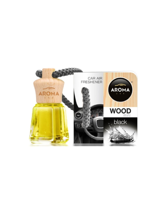 Aroma Car Wood Mini Car Black 4 мл