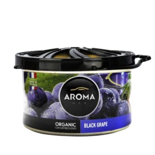 Aroma Car Organic Odświeżacz powietrza do samochodu Black Grape 40 g