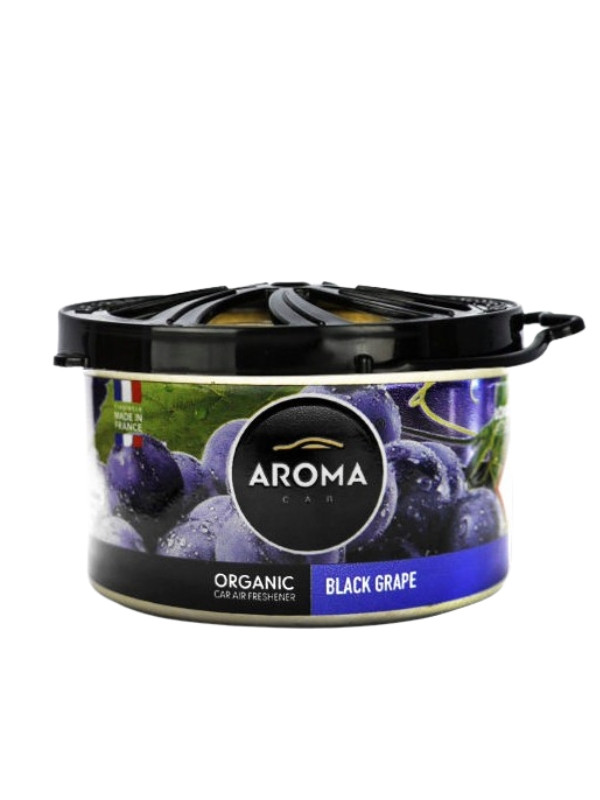 Aroma Car Organic Автомобільний ароматизатор Black Grape 40 г