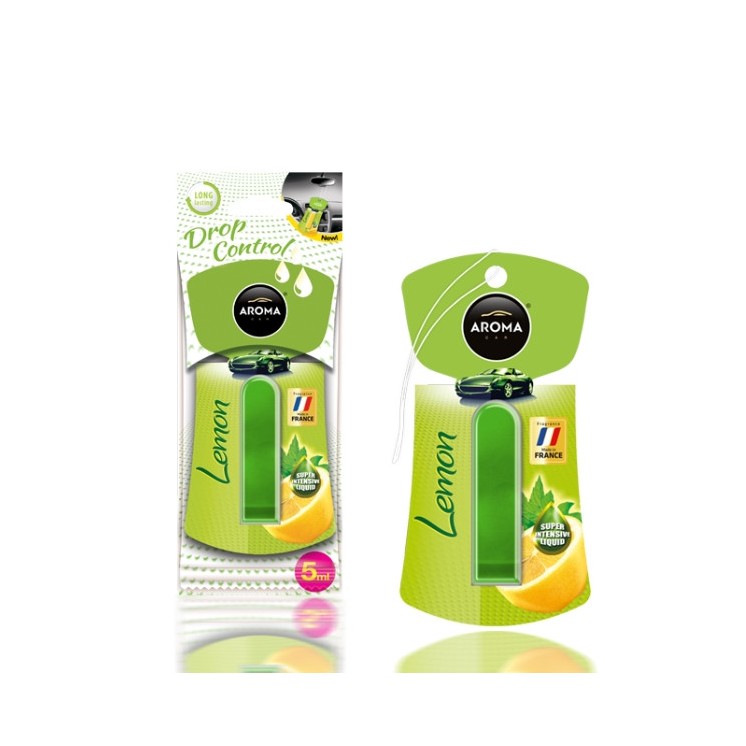 Aroma Car Drop Control Zawieszka zapachowa do samochodu Lemon 5 ml