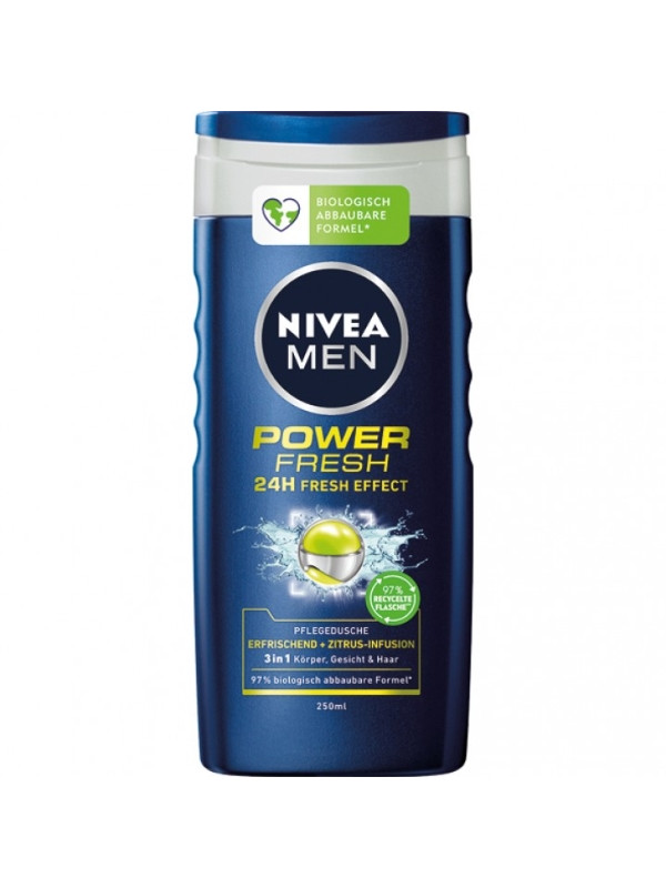 Гель для душу Nivea Men Power Fresh 250 мл