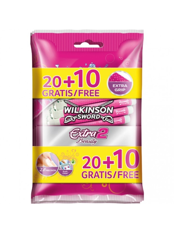 Wilkinson Extra2 Beauty Razors 20+10 pcs