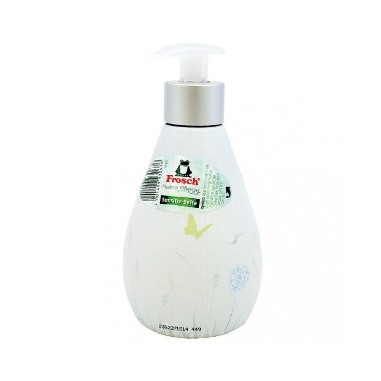 Savon liquide pour les mains Frosch Pure Care Sensitive 300 ml