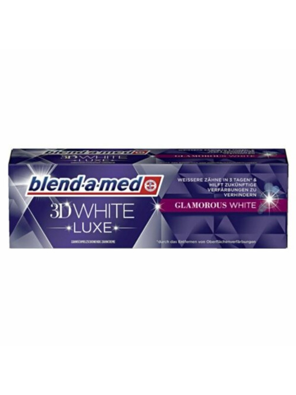 Blend-a-med 3D White Luxe Pasta do zębów Glamorous White 75 ml 