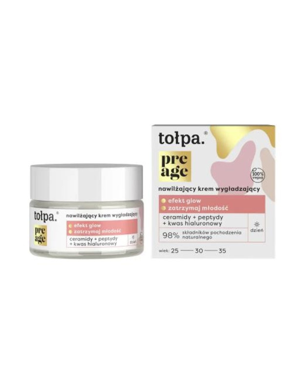 Tołpa Pre Age hydraterende Gladmakende gezichtscrème voor de dag 50 ml