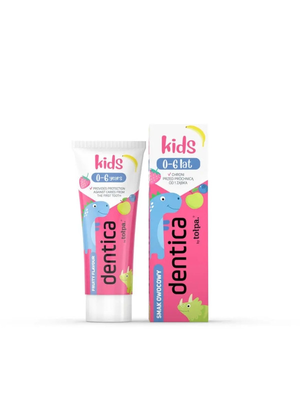 Tołpa Dentica Kids Toothpaste for children 0-6 years fruit 50 ml