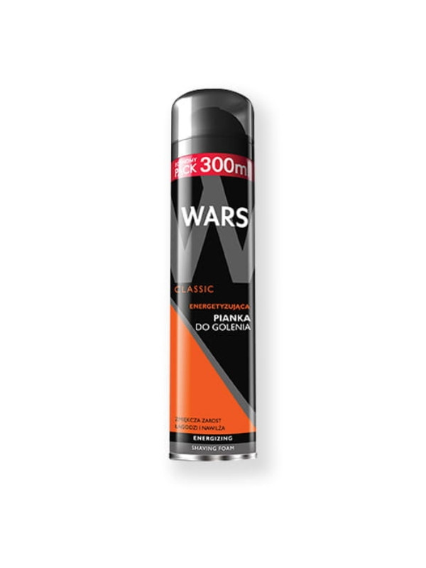 Wars Classic energizing shaving foam 300 ml (31-10-2024)