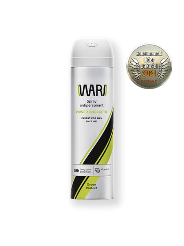 Wars Expert for Men Antitranspirant Spray Power Energetic Vitamin E 150 ml