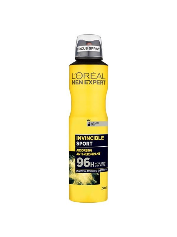 Дезодорант-спрей L'Oreal Men Expert Invincible Sport 250 мл