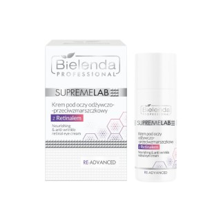 Bielenda Professional SUPREMELAB nourishing and anti-wrinkle eye cream with 0.03% Retinal 15 ml