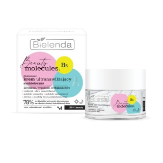 Bielenda Beauty Molecules moleculair, synbiotisch Ultra-hydraterende gezichtscrème 50 ml