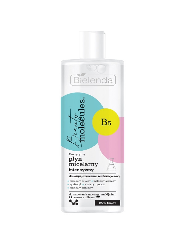 Bielenda Beauty Molecules precieze micellaire vloeistof voor het gezicht intensief 500 ml