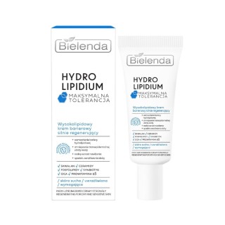 Bielenda Hydro Lipidium wysokolipidowy, barierowy Krem do twarzy silnie regenerujący 50 ml