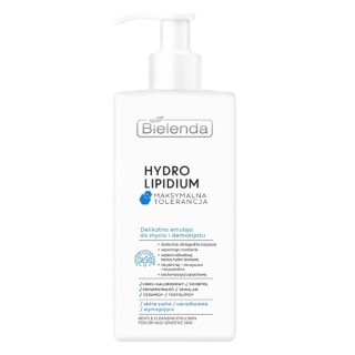 Bielenda Hydro Lipidium delicate face wash and make-up remover emulsion 300 ml