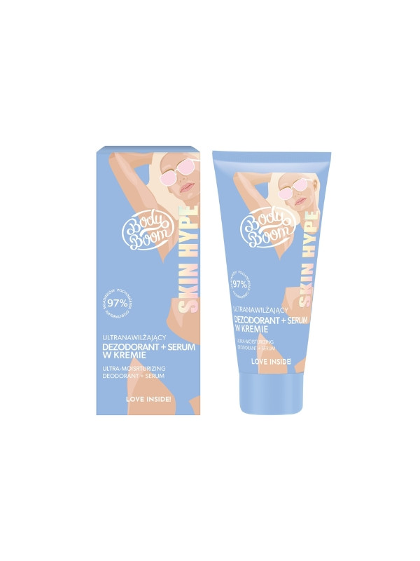 BodyBoom ultra-moisturizing Deodorant- serum in cream 50 ml