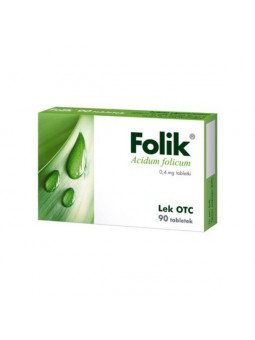 Folik Folic acid 90 tablets