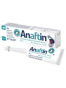 Anaftin gel for use in the...