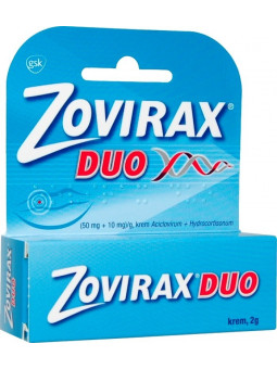 Zovirax Duo crème 2 gr