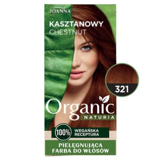 Joanna Naturia Organic Vegan Farba do włosów /321/ Kasztanowy