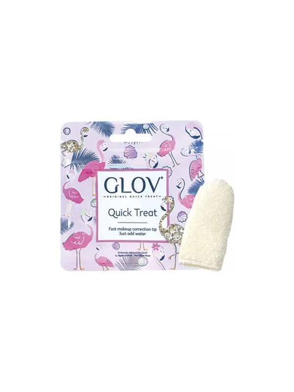 Glov Quick Treat Make-up removal glove Ivory 1 piece