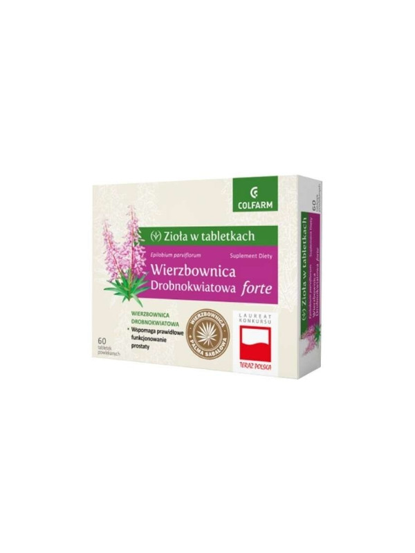 Kleinbloemig wilgenroosje forte 60 tabletten