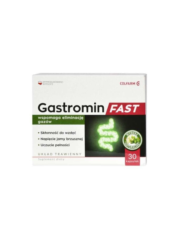 Gastromin Fast 30 капсул