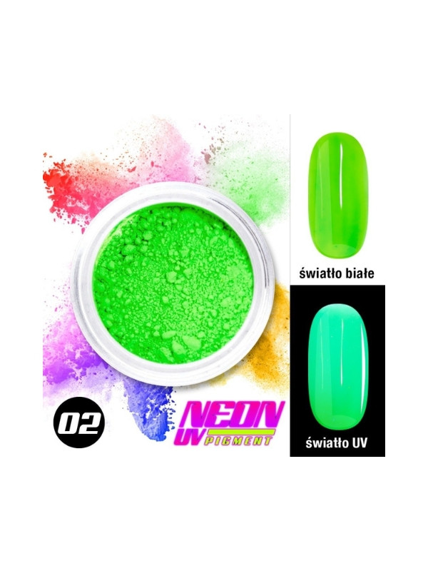 MollyLac Neon UV Nail пудра /02/ 0,06 г